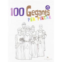 Llibre 100 Gegants per pintar (2on volum)